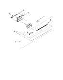 Control panel and latch parts
