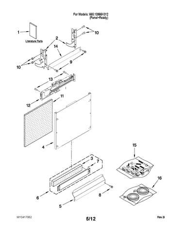 Door and panel parts