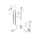 Kenmore Elite 66513922K013 fill, drain and overfill parts diagram