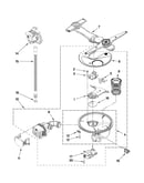 Pump, washarm and motor parts