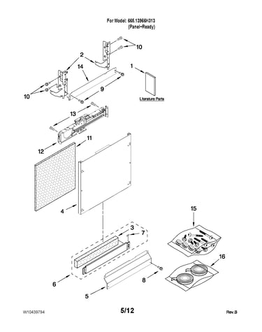 Door and panel parts