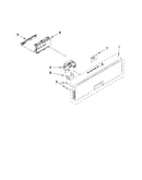 Control panel and latch parts