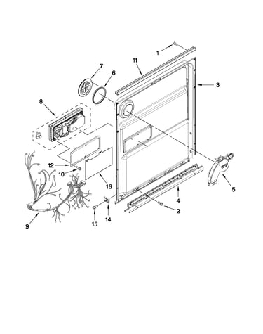 Inner door parts