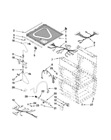Frame and lid parts
