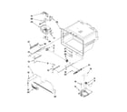 Kenmore 59679243013 freezer liner parts diagram