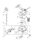 Pump, washarm and motor parts