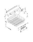 Upper rack and track parts
