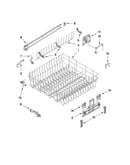 Upper rack and track parts