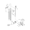 Kenmore 66513289K115 fill, drain and overfill parts diagram