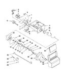 Motor and ice container parts