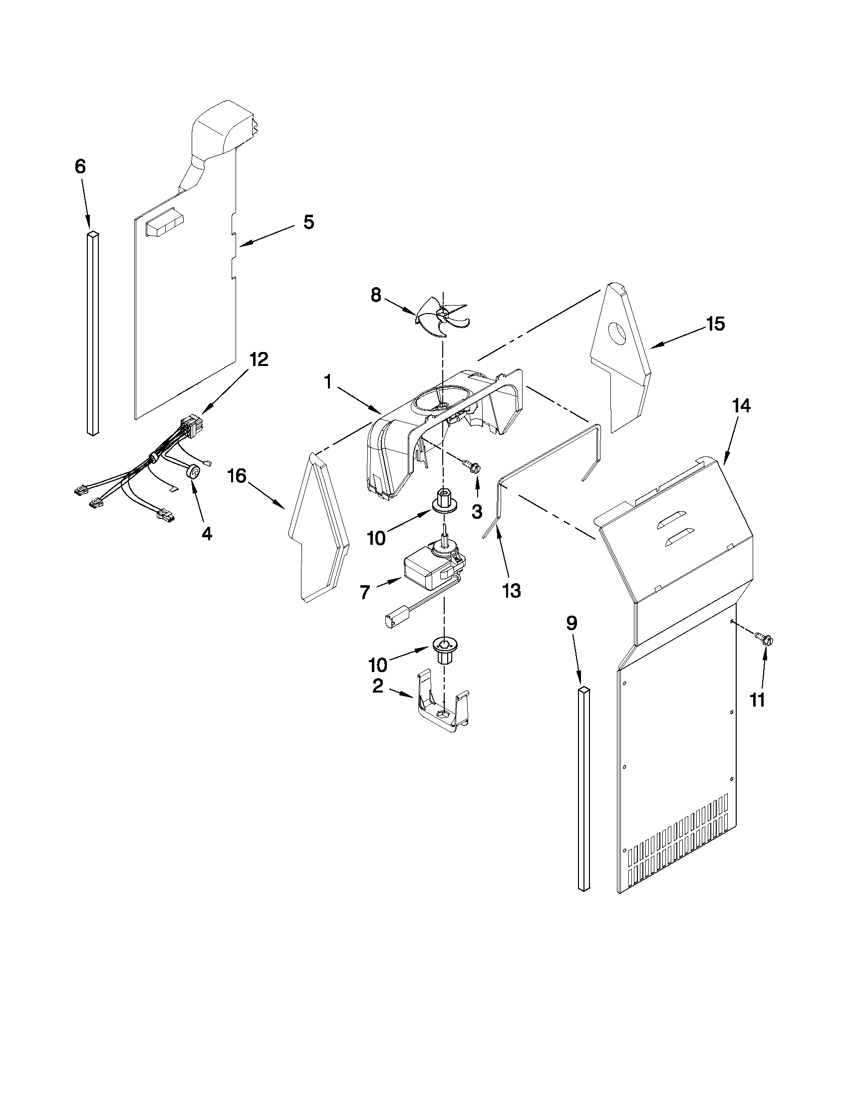 Air flow parts