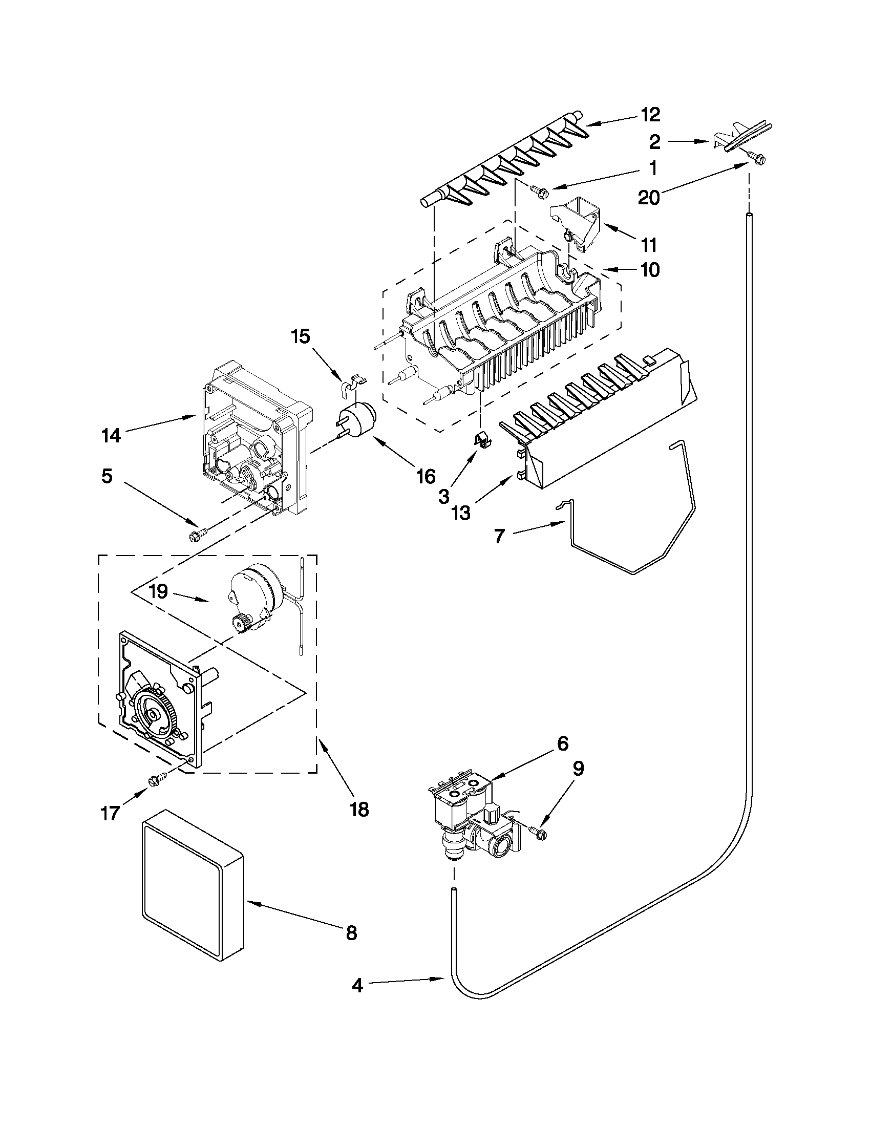 Icemaker parts