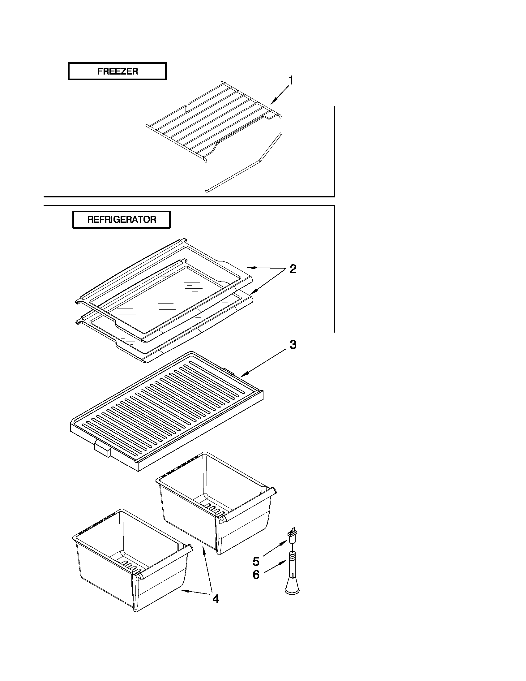 SHELF PARTS