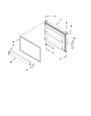 Freezer door parts