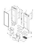 Refrigerator door parts