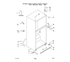Kenmore 10662153110 cabinet parts diagram