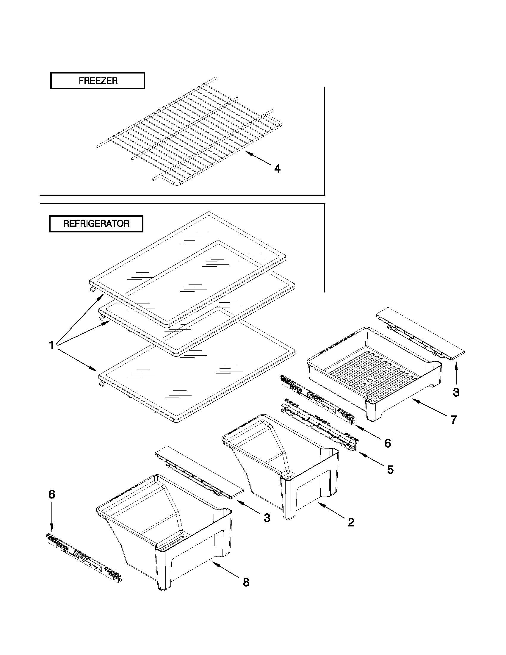 SHELF PARTS