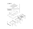 Kenmore 10662153110 shelf parts diagram