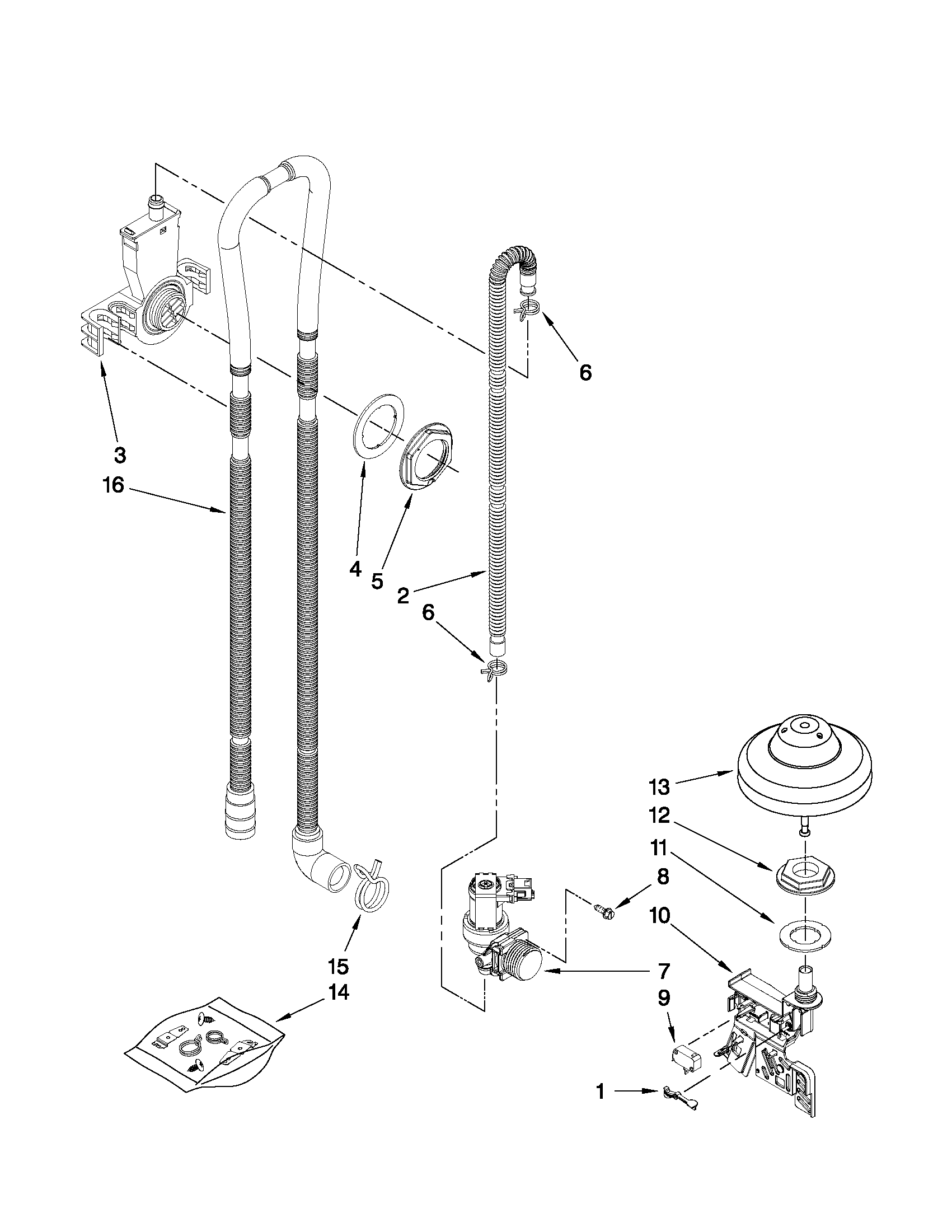 FILL, DRAIN AND OVERFILL PARTS