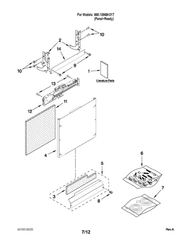 Door and panel parts