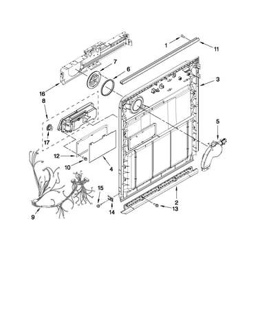 Inner door parts