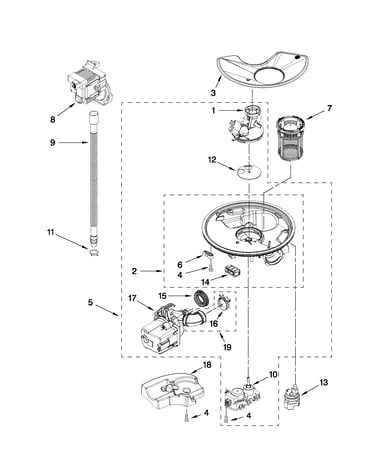Pump and motor parts