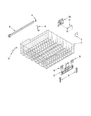 Upper rack and track parts