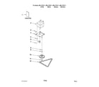 Kenmore 66514723111 motor and drive parts diagram