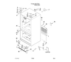 Kenmore 59672013013 cabinet parts diagram