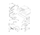 Kenmore 59672013013 freezer liner parts diagram