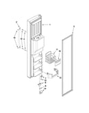 Freezer door parts