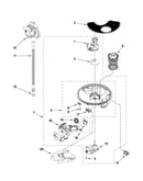 Pump, washarm and motor parts