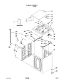 Top and cabinet parts