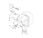Kenmore 59679533017 refrigerator liner parts diagram