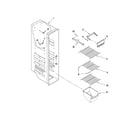 Kenmore 10659919703 freezer liner parts diagram