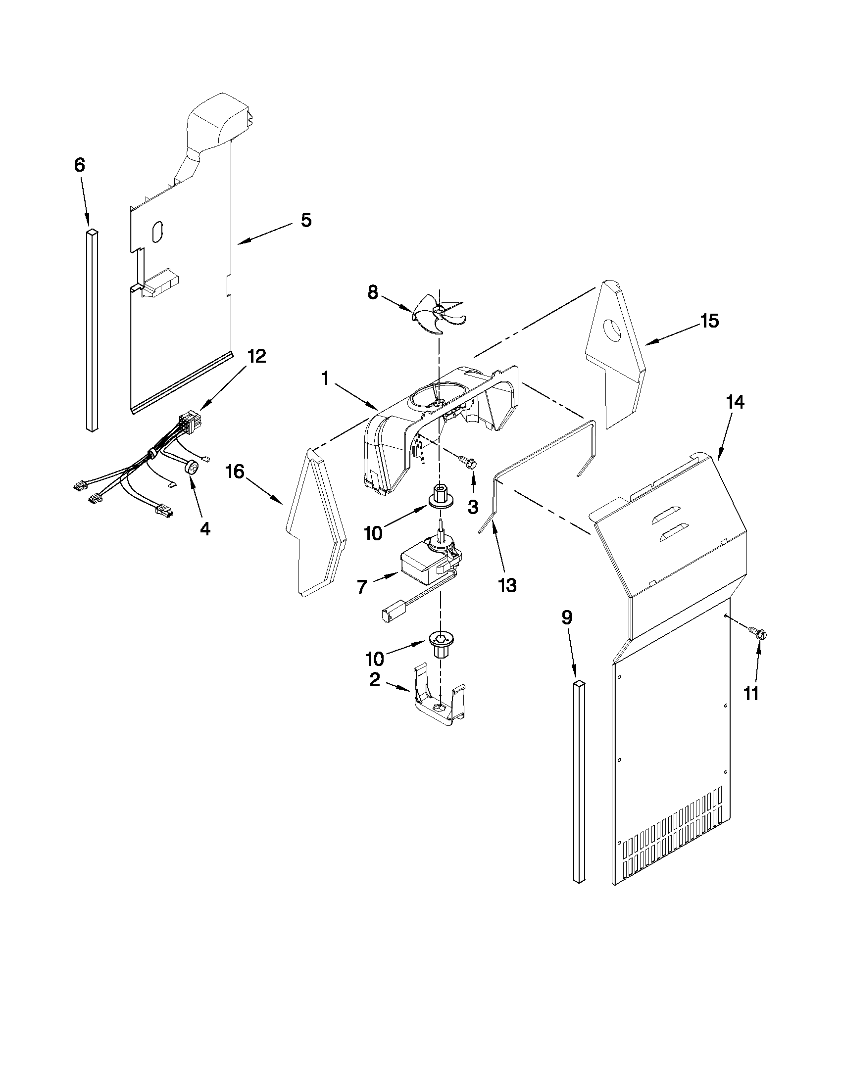 Air flow parts