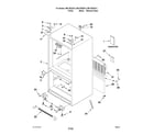 Kenmore 59679229013 cabinet parts diagram