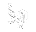 Kenmore 59672013014 refrigerator liner parts diagram