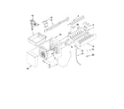 Kenmore 59672013014 icemaker parts diagram