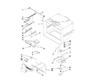 Kenmore 59679529013 freezer liner parts diagram