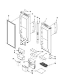 Refrigerator door parts