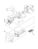 Motor and ice container parts