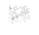 Kenmore 59679539016 icemaker parts diagram