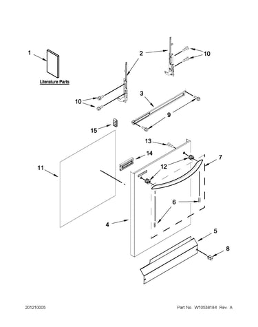 Door and panel parts