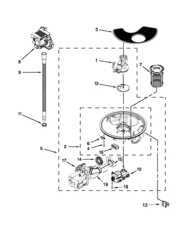Pump and motor parts