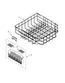 Lower rack parts