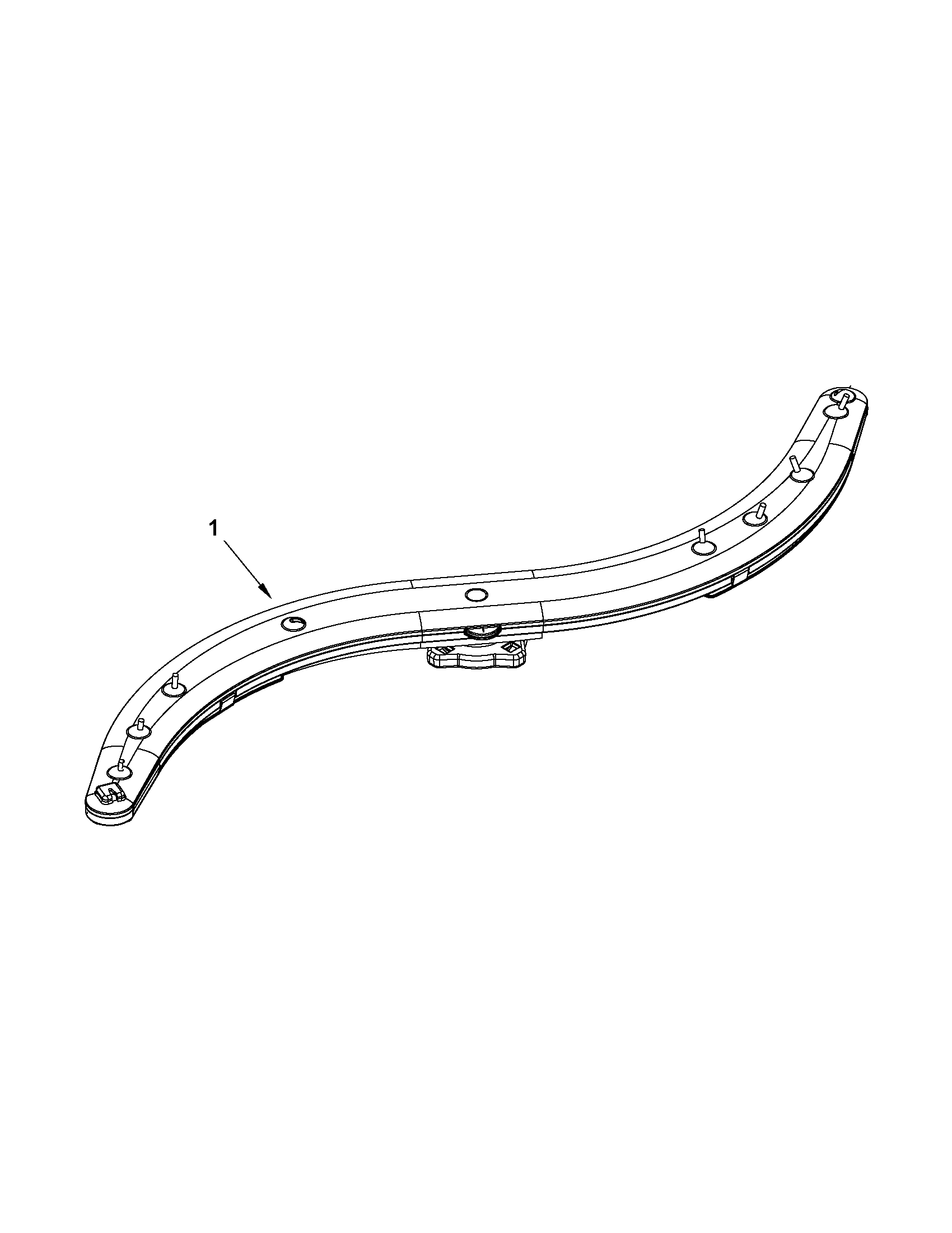 Lower washarm parts