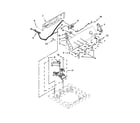 Kenmore 11021182013 controls and water inlet parts diagram