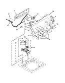 Controls and water inlet parts