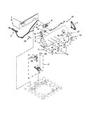 Controls and water inlet parts
